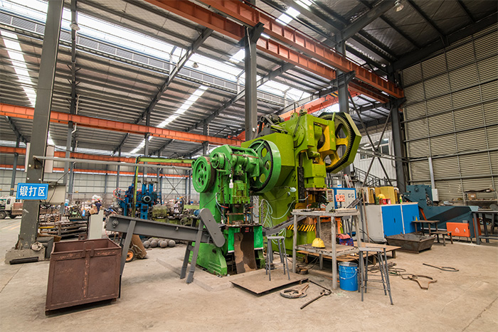 韶关网架配件-锥头加工车间